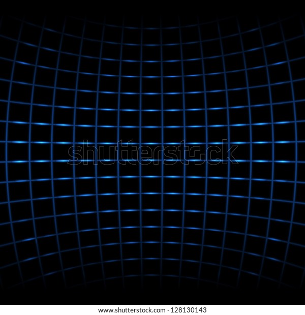 Vector Background Blue Neon Net Stock Vector (Royalty Free) 128130143 ...