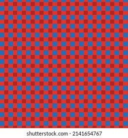 Vector background, blue and red color squares, tile from squares flat style