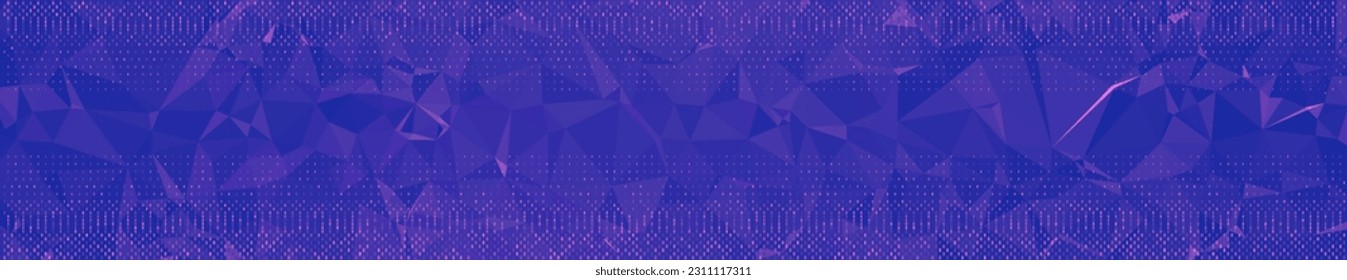 vector background with blue triangles 