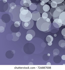 vector background with blurry circles