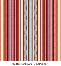 Vector background bright and colorful made of zig zag stripes
