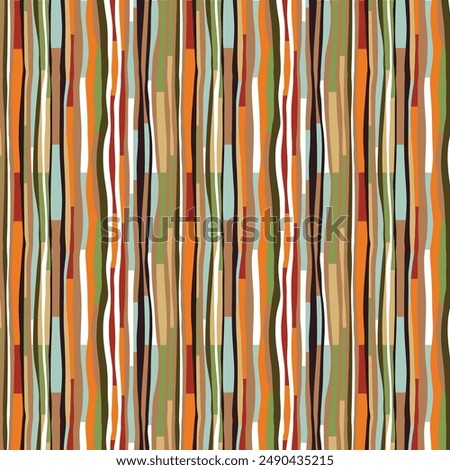 Vector background bright and colorful made of zig zag stripes