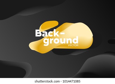 Vector background with bright colors and minimalistic shapes