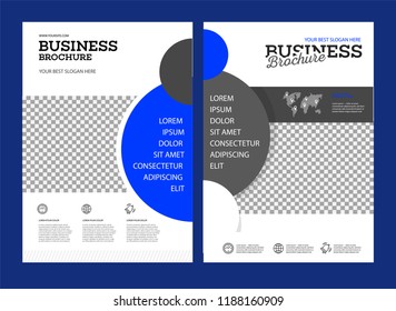 vector background brochure template 