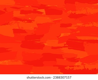 Vector background with a brush of red paint. Abstract background image.