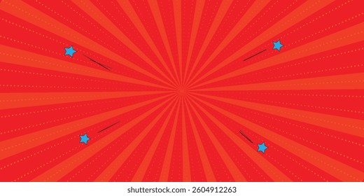 Vector background of bubble blast. Flash in comic style. Cool explosion icon.