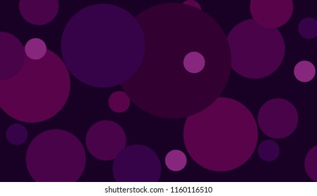 Vector background with bubbles.