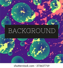 vector background of bubbles(eps10)