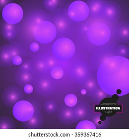 vector background of bubbles(eps10)"sign/logo easy to clean"