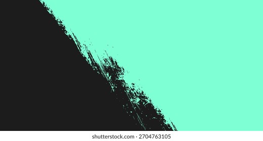 Vector background with burgundy and yellow gold grunge texture. Abstract two tone design, rough brushstroke divide. Ideal for bold banners, classic themes or sports concepts