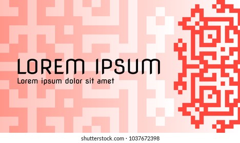 vector background for business cards, invitations and presentations. square-shaped ukrainian ornament on the gradient background. svg