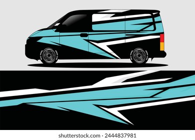 vector background for camper van, bus and van packages