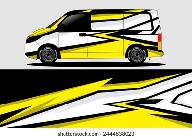 vector background for camper van, bus and van packages