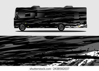  vector background for camper van and van package