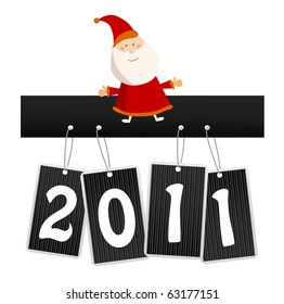 vector background card for christmas.
