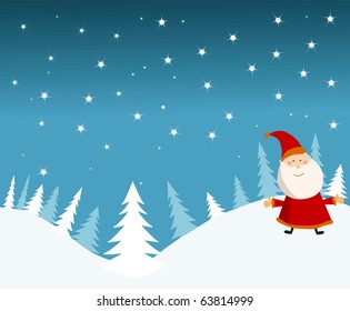 vector background card for christmas.