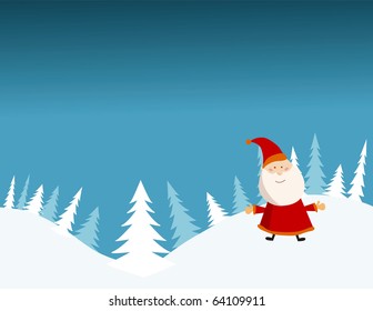 vector background card for christmas.