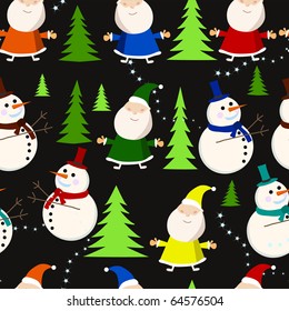vector background card for christmas.