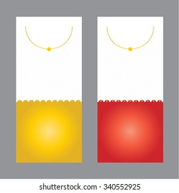 vector background card design business Curved linear color red Yellow