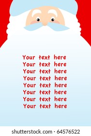vector background card for new year.