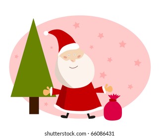 vector background card for new year.