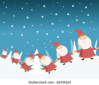 vector background card for new year.