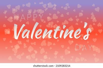Vector background for a card for valentine's day