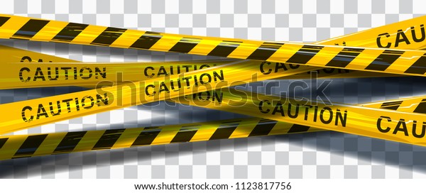 Vector\
background of caution yellow warning\
lines.
