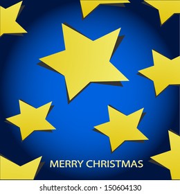 Vector background christmas 2014 paper