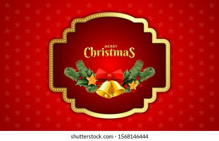 Vector background for Christmas celebrations.