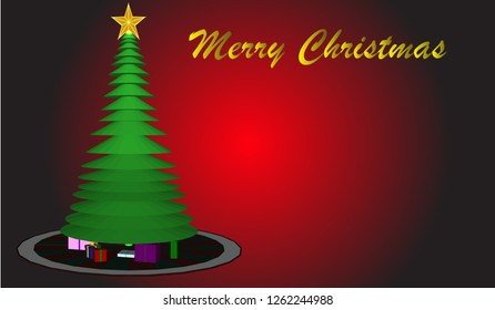 
Vector background Christmas Day