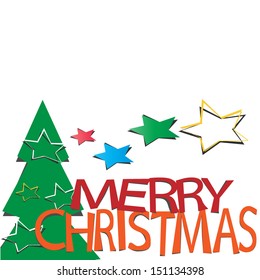 Vector Background Christmas Paper