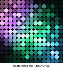 vector background from circles, abstract background, wallpaper