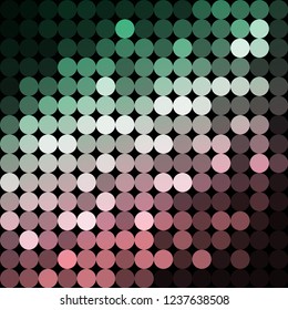 vector background from circles, abstract background, wallpaper