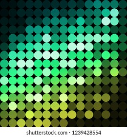 vector background from circles, abstract background, wallpaper