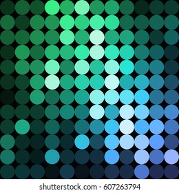 vector background from circles, abstract background, wallpaper