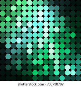 vector background from circles, abstract background, wallpaper