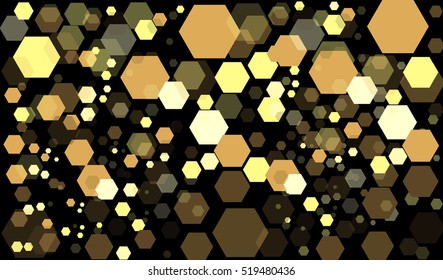 vector background with circles and stars