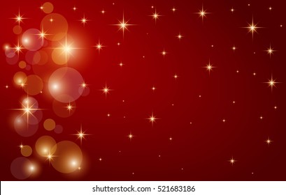 vector background with circles and stars