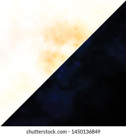 Vector background with circles, stars. Colorful disks, stars on simple gradient background. Design for textile, fabric, wallpapers.