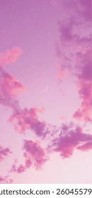vector background with clouds and the sky for banners, cards, flyers, social media wallpapers, 