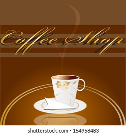Vector Background Coffee