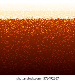 Vector background of cola bubbles. Sparkling bubbles