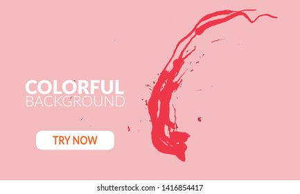 vector of background color ful liquid color