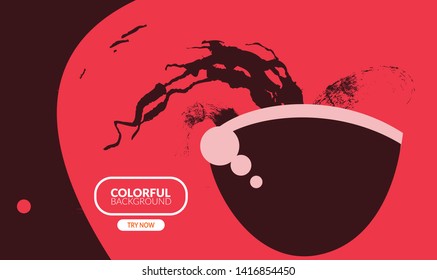 vector of background color ful liquid color