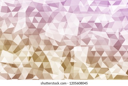 Vector Background. Color Geometric Triangles Pattern. Vector Illustration. Creative Design Template. For Your Design, Business.