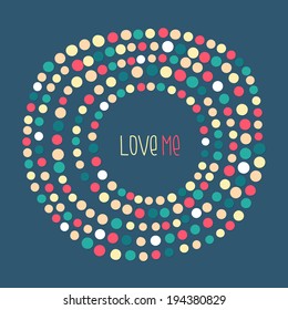 vector background color pastel drawing dot point