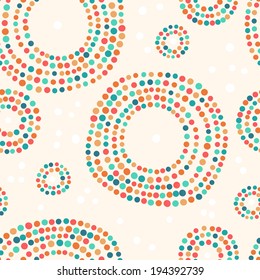 vector background color pastel seamless pattern dot point
