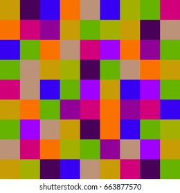 Vector background with color squares