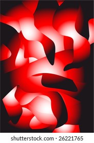 Vector background as color strips and lines